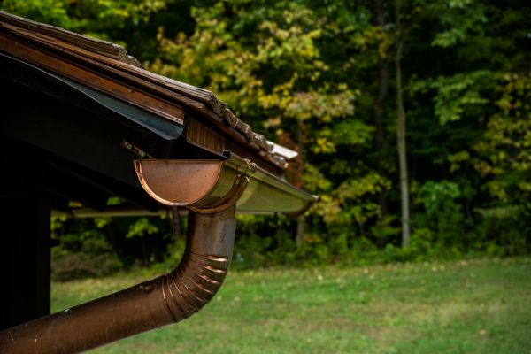 Copper Gutter Replacement in Dawsonville