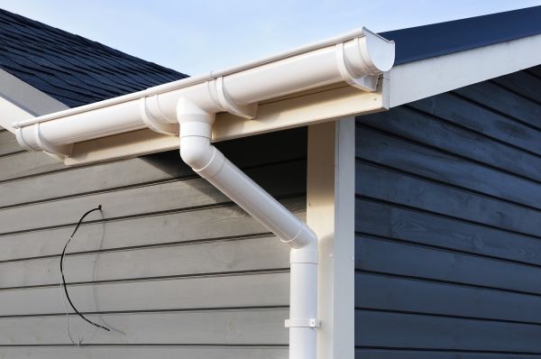 PVC Rain Gutter Installation in Dawsonville