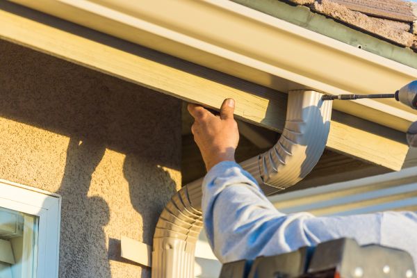 Aluminum Rain Gutter Service in Dawsonville